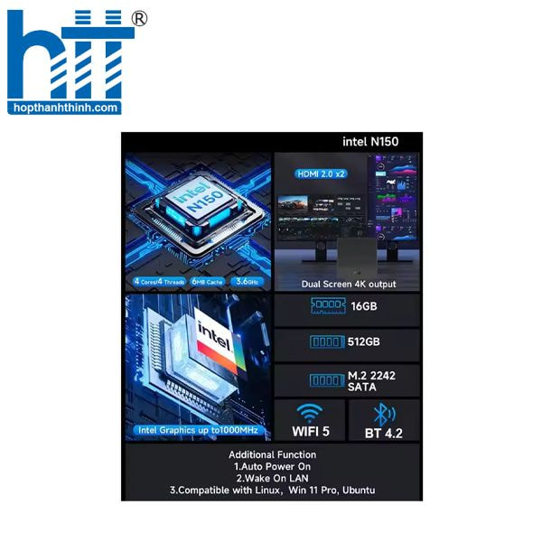 Hợp Thành Thịnh - Mini PC AOC N150