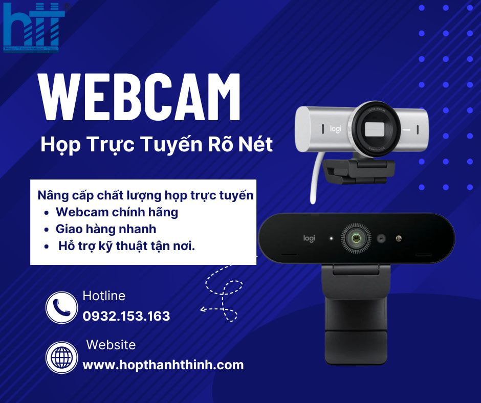 HỢP THÀNH THỊNH -Top Webcam Họp Trực Tuyến Rõ Nét