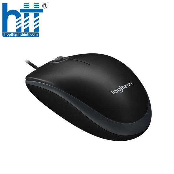 Chuột Logitech B100 USB – cắm là dùng ngay