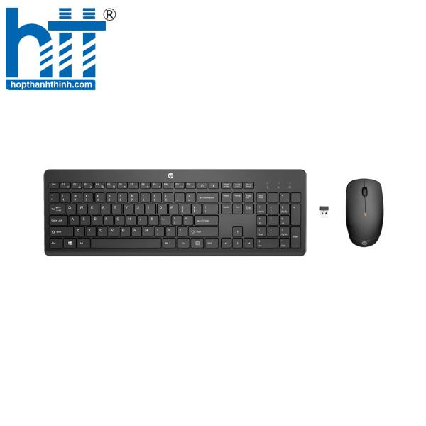 Combo bàn phím chuột không dây HP 235 1Y4D0AA (Đen)