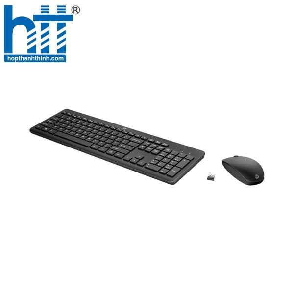 Combo bàn phím chuột không dây HP 235 1Y4D0AA (Đen)