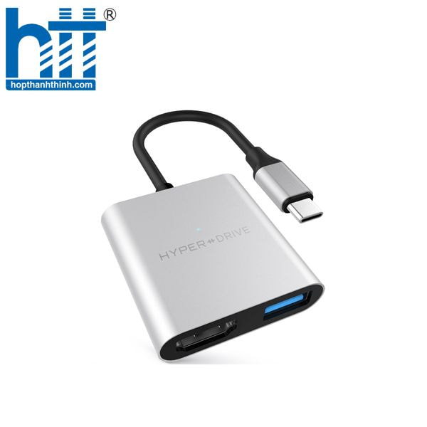 Hyperdrive HD259A – Hub USB-C 3in1 nhỏ gọn