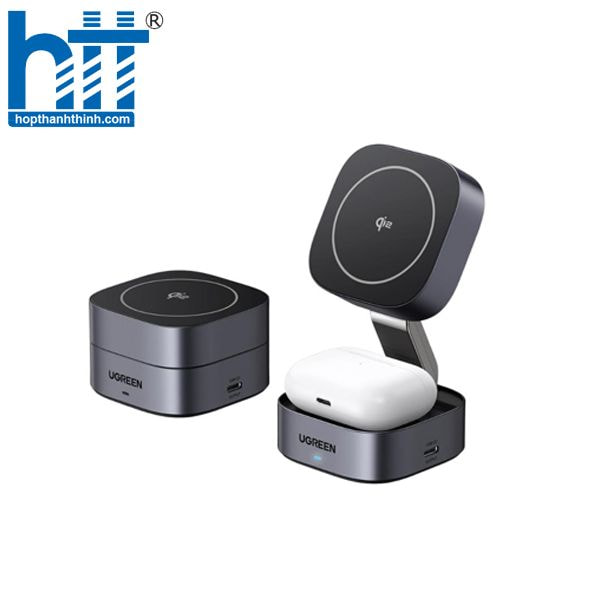 Sạc Qi 15W USB-C PD Ugreen 35316 W702