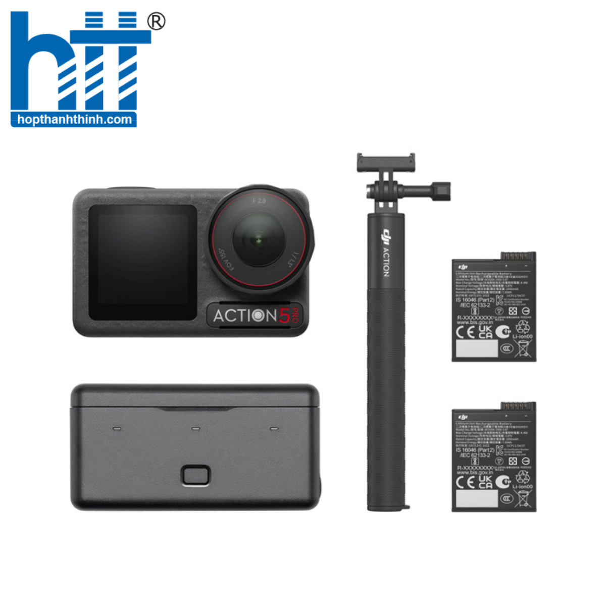 Action 5 Pro Combo – Pin 240 phút cực trâu