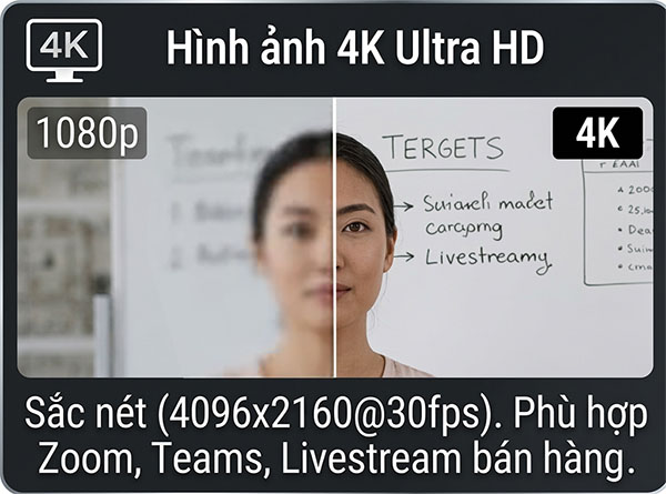 Webcam Logitech Brio 4k - Hỗ trợ độ phân giải hình ảnh tối đa lên đến 4K.png