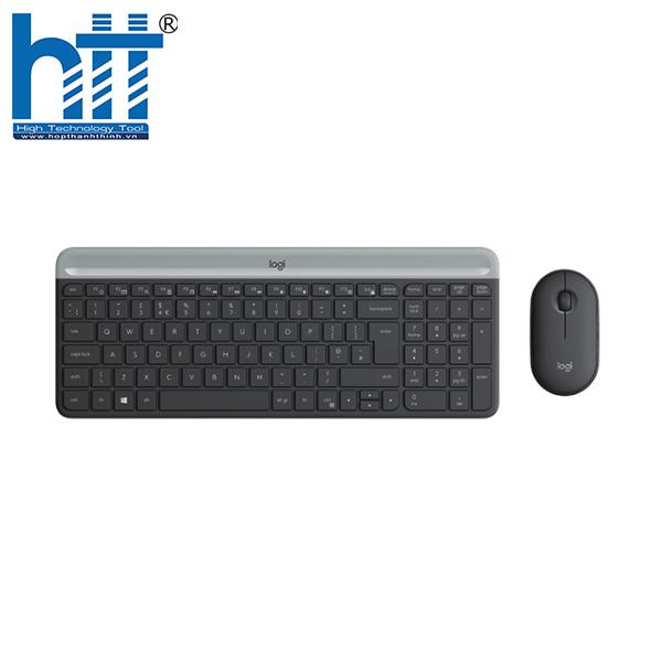Logitech MK470 Black – Gọn nhẹ, tinh tế