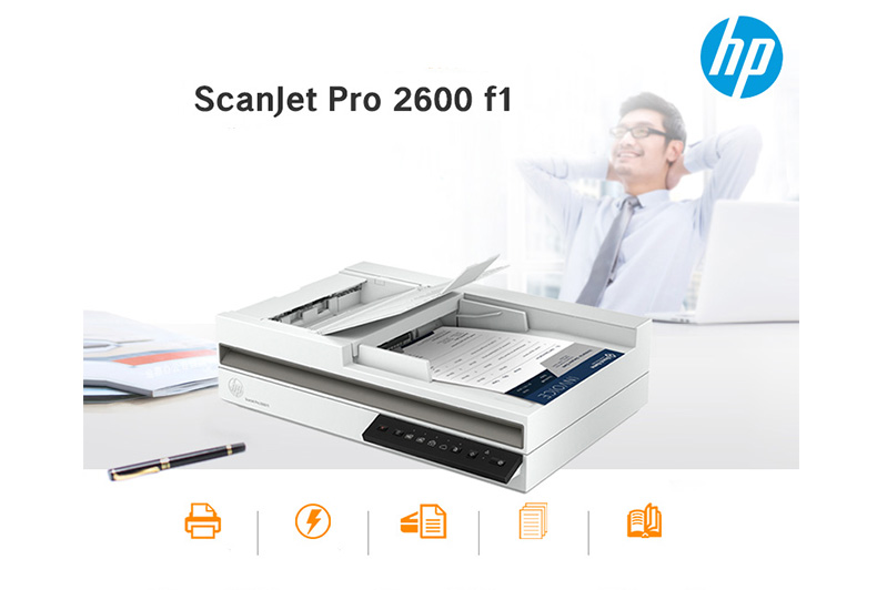 Máy quét HP Scanjet Pro 2600 F1 (20G05A) 