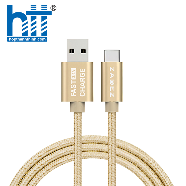 Hợp Thành Thịnh - Cáp sạc Zadez USB to Type C 1M ZCC-135