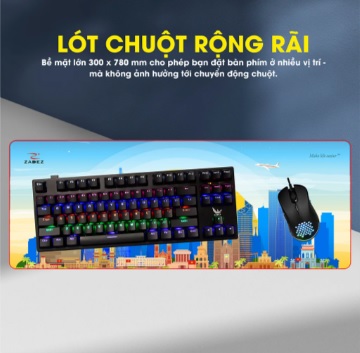 Hợp Thành Thịnh - Miếng lót chuột bằng cao su Zadez GP-780K