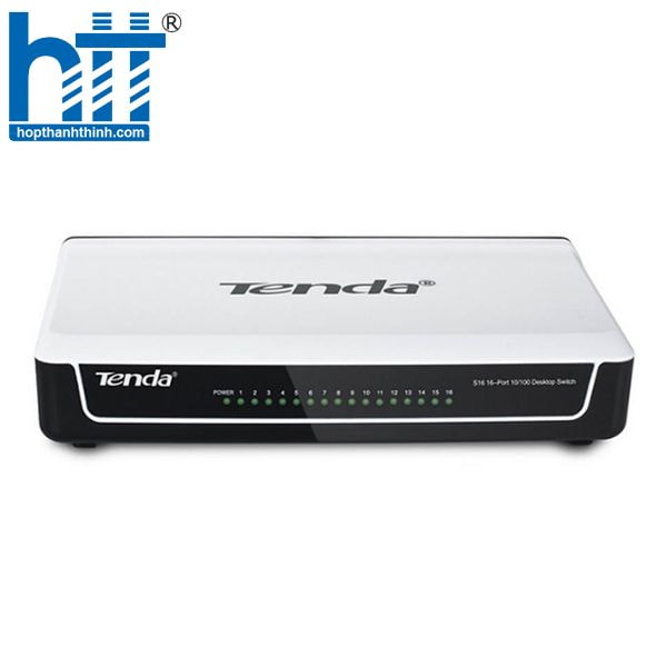 Hợp Thành Thịnh - Switch TENDA S16 16 cổng 100Mbps