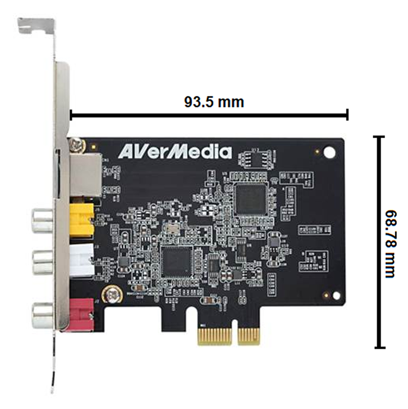 Hợp Thành Thịnh - Card ghi hình AV, S-video chuẩn PCI-E AverMedia C725B