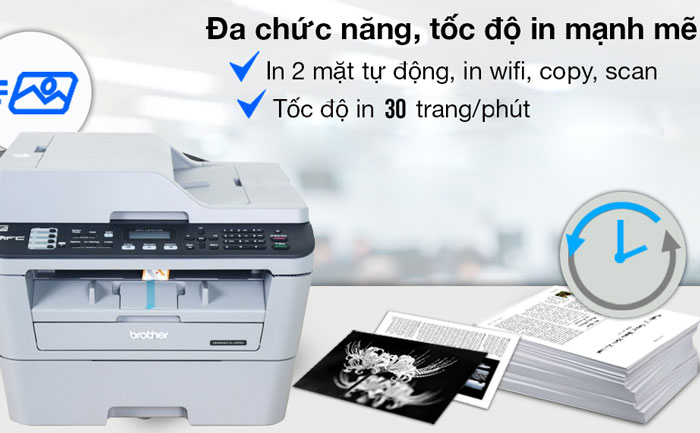 Hợp Thành Thịnh - Máy in laser Brother Đa chức năng MFC-L2701DW