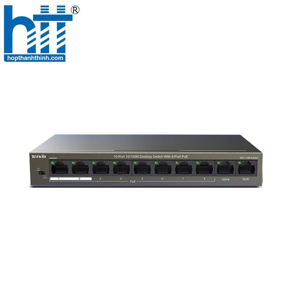 Hợp Thành Thịnh - Switch PoE TENDA TEF1110P-8-63W