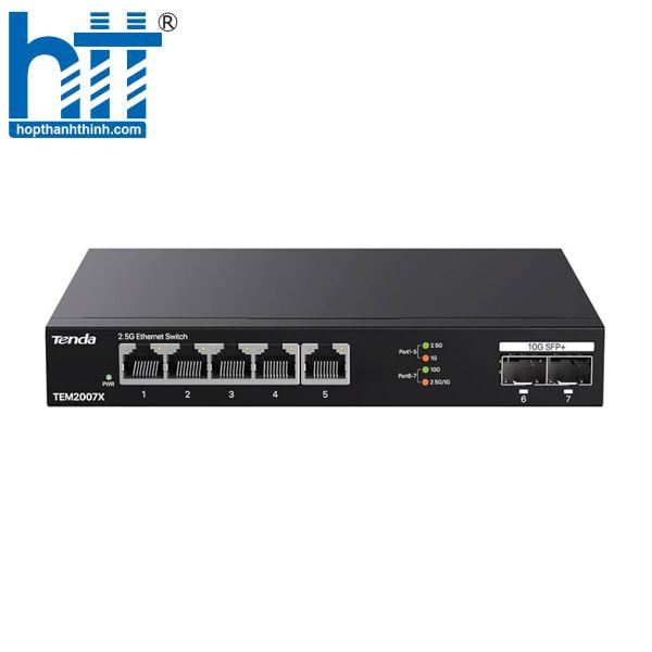 Hợp Thành Thịnh - Switch Tenda 5 port 2.5GE TEM2007X