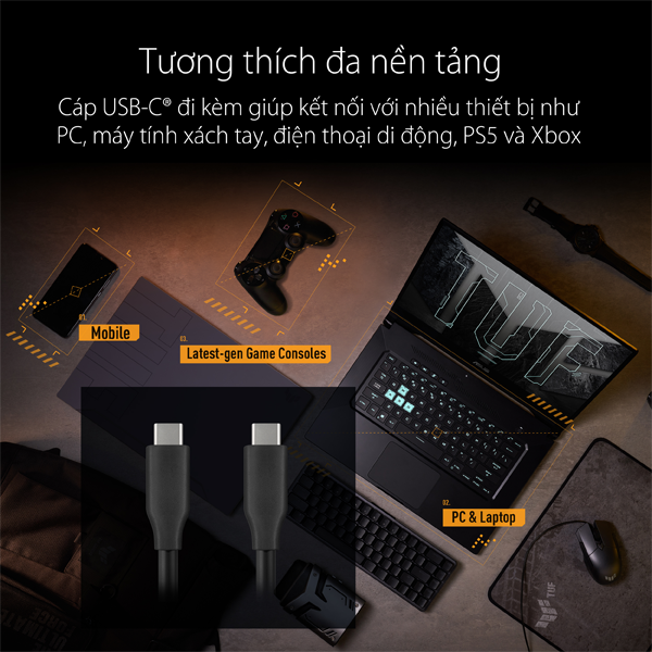 Hợp Thành Thịnh - Box ổ cứng SSD Asus TUF Gaming A1 NVMe PCIe Gen3/ Gen4