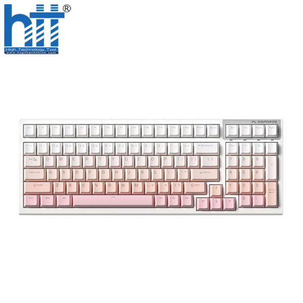 HỢP THÀNH THỊNH - Bàn phím cơ FL-Esports FL100CPM Sakura Pink