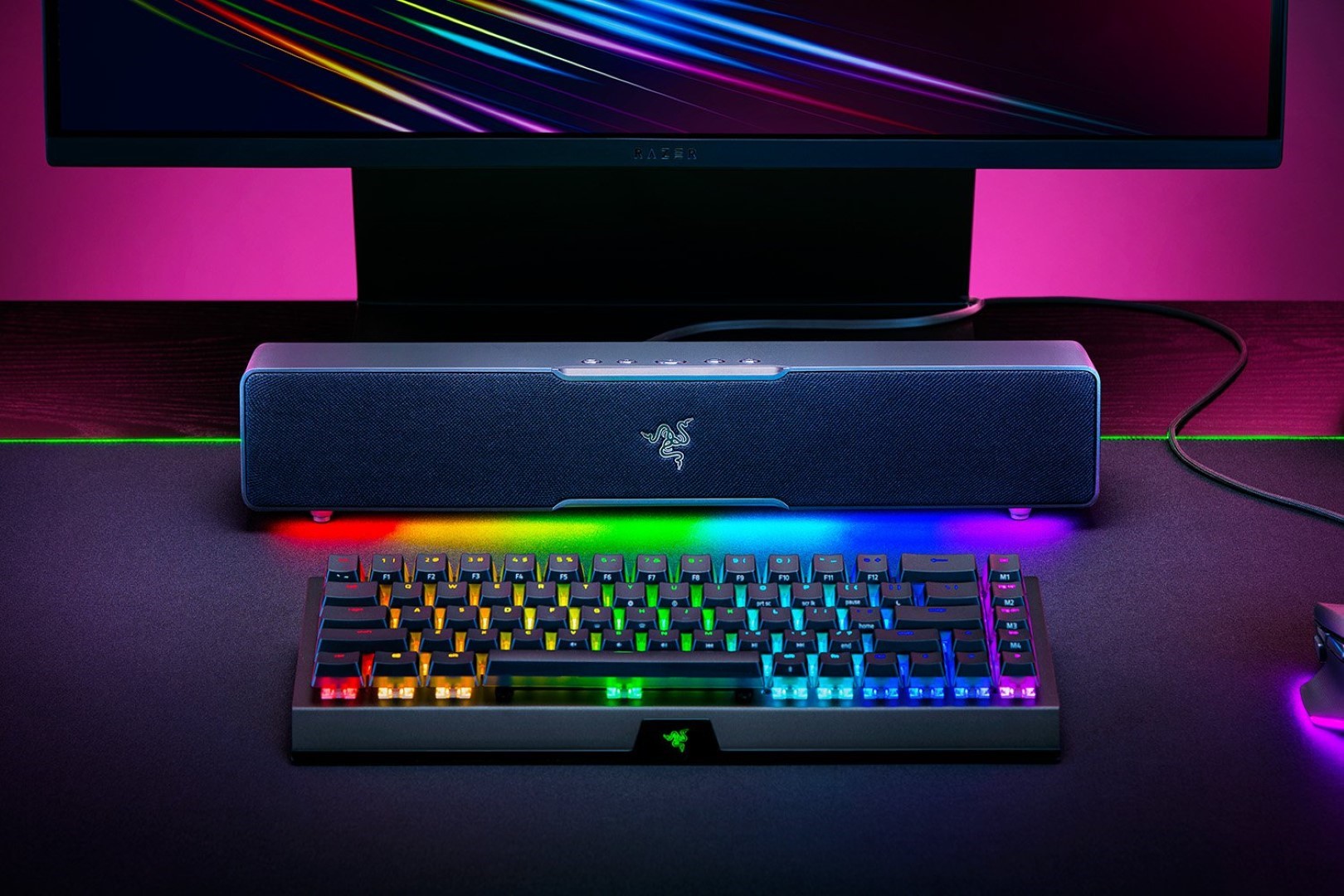 Loa Razer Leviathan V2 X - Màu đen