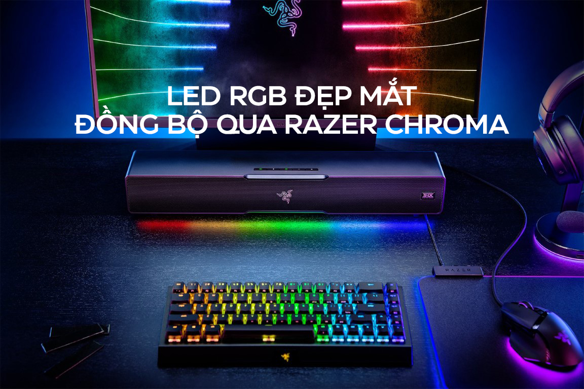 Loa Razer Leviathan V2 Bluetooth Gaming Speaker (RZ05-03920100-R3G1)