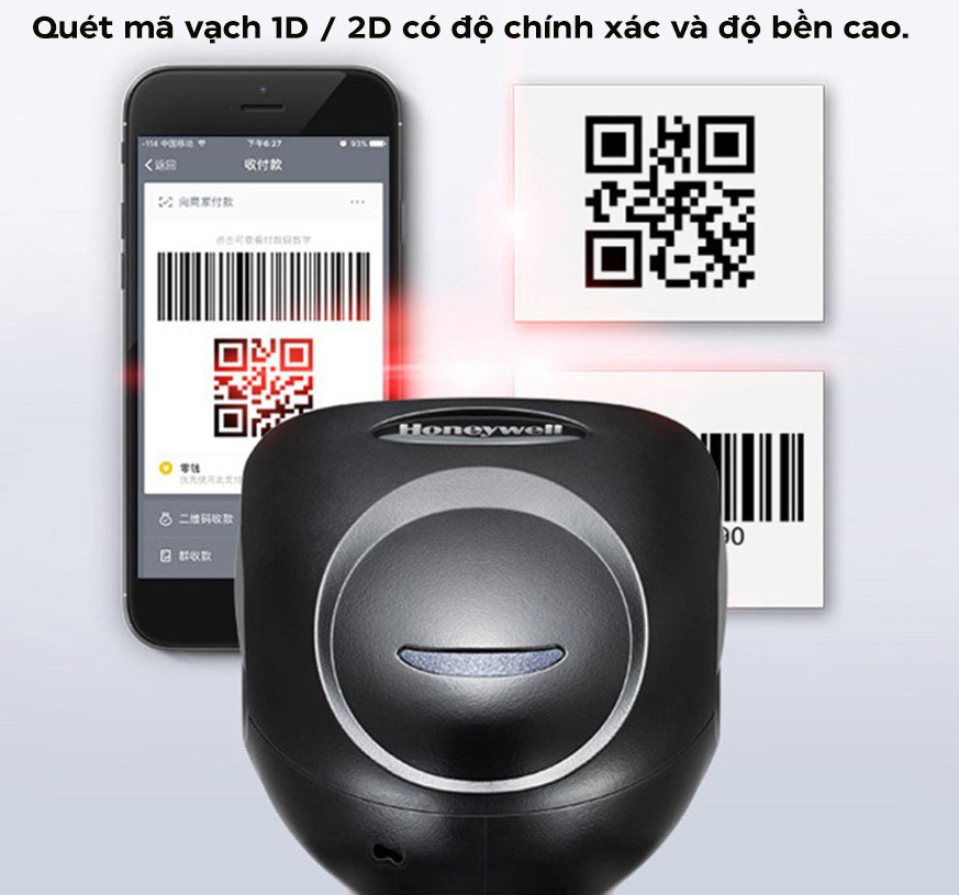 Máy quét mã vạch có dây 2D Honeywell 1470G