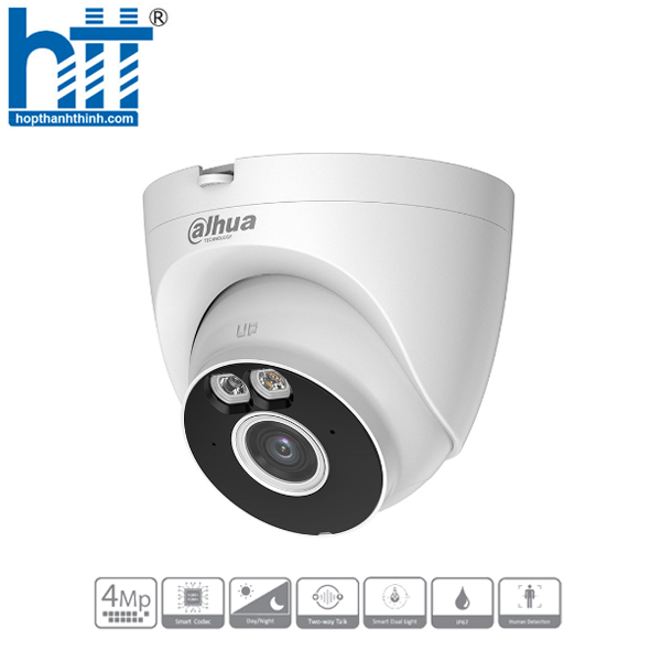 HỢP THÀNH THỊNH - Camera WIFI Full color Dome Turret A1 4MP DAHUA DH-T4A-PV