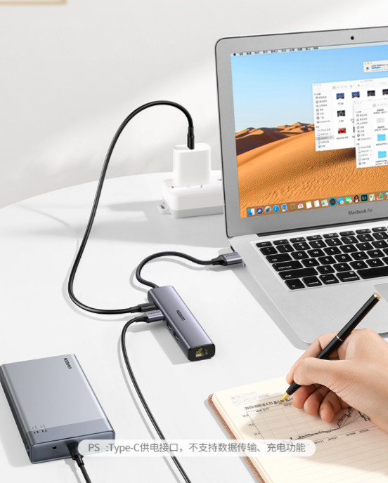 Bộ chia USB 3.0 ra 3 cổng USB 3.0 + Lan 1000Mbps Ugreen 20915 Bộ chia USB 3.0 ra 3 cổng USB 3.0 + Lan 1000Mbps Ugreen 20915