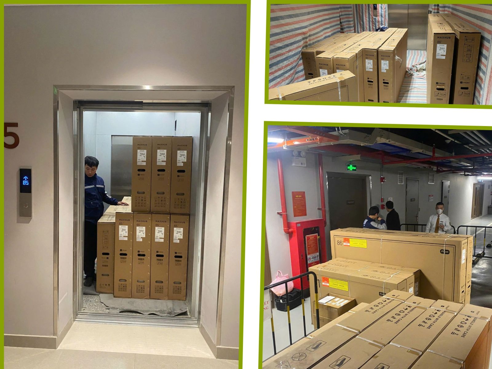 Hợp Thành Thịnh - Triển khai thi công màn hình tương tác Maxhub