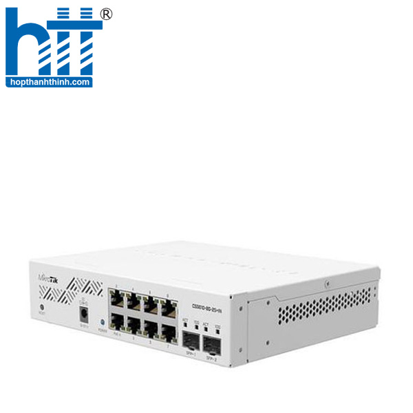 Hợp Thành Thịnh -  Thiết bị chuyển mạch Switch Mikrotik CSS610-8G-2S + IN