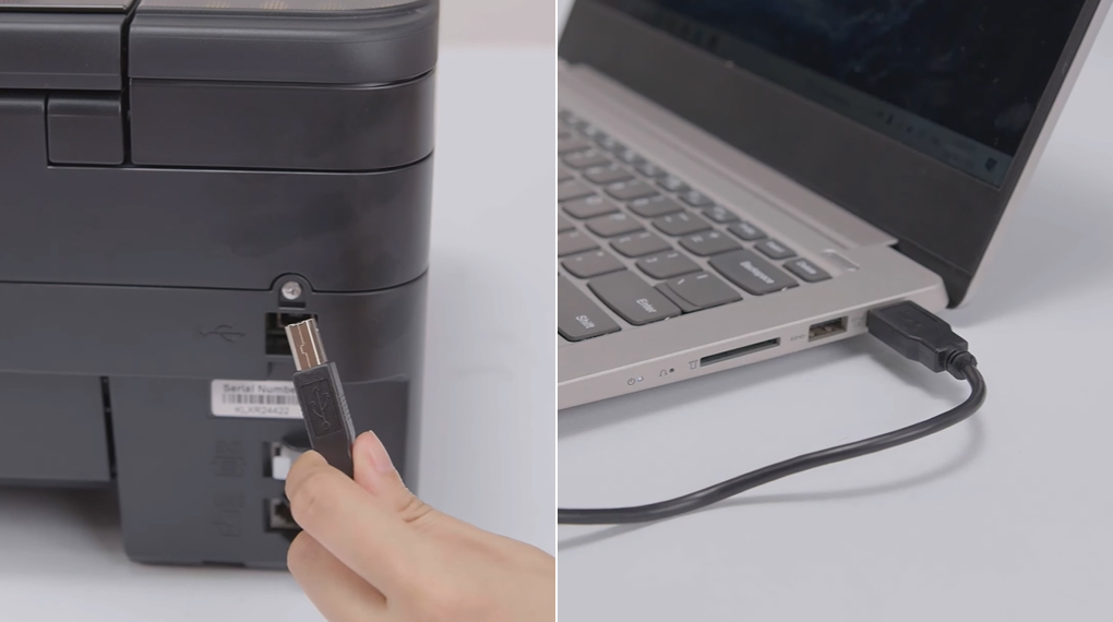 Máy in phun màu Canon TR4570S đa năng In-scan-copy-fax WiFi - Kết nối bằng USB