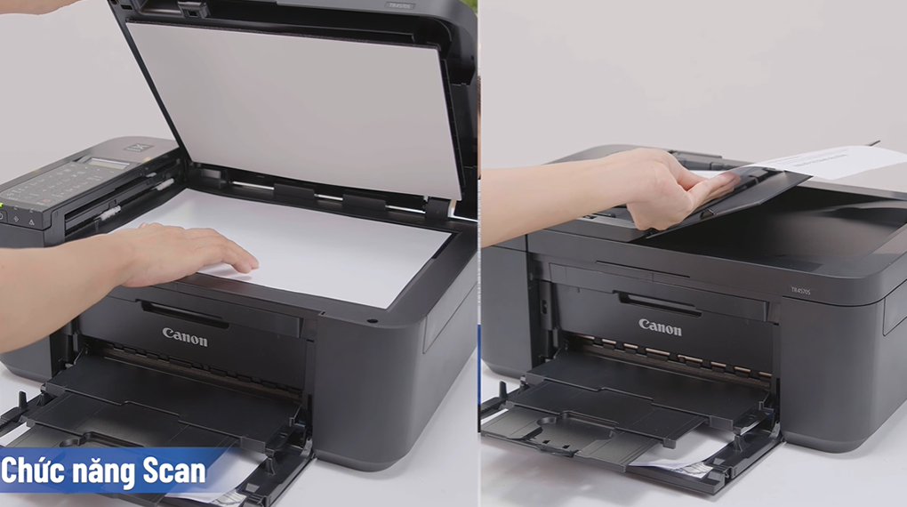 Máy in phun màu Canon TR4570S đa năng In-scan-copy-fax WiFi - Chức năng Scan