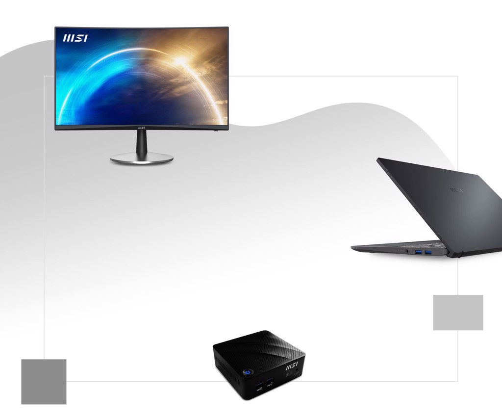GEARVN - Màn hình cong MSI PRO MP242C 24“ 75Hz
