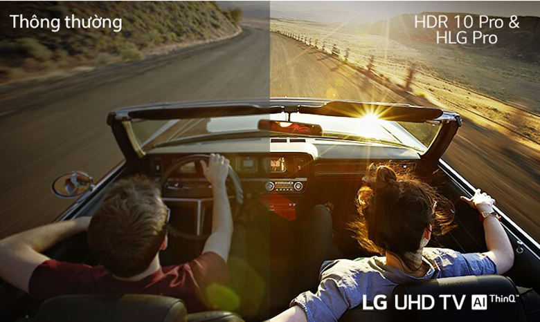 Smart Tivi LG 4K 55 inch 55UN7190PTA công nghệ HDR