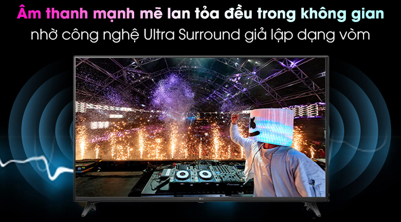 Smart Tivi LG 4K 55 inch 55UN7190PTA công nghệ Ultra surround