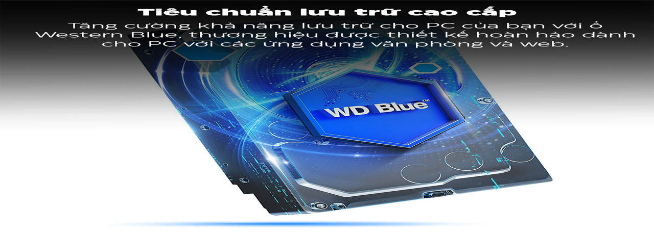 Hợp Thành Thịnh - Ổ cứng HDD WD 1TB Blue 3.5 inch, 7200RPM, SATA, 64MB Cache (WD10EZEX)