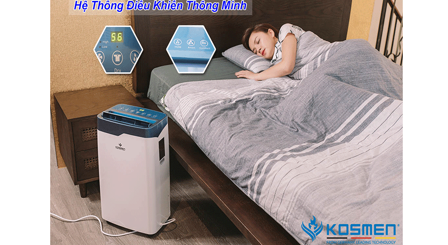 Máy hút ẩm KOSMEN KM-20N (20 lít/ngày)