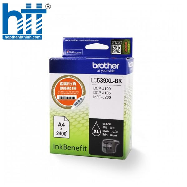 Hợp Thành Thịnh - Mực in Brother LC-539XL BK