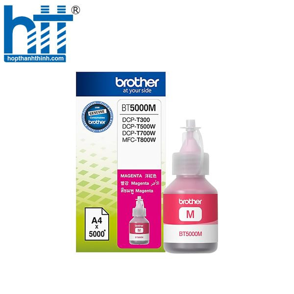 Hợp Thành Thịnh - Mực in Brother BT5000M màu đỏ