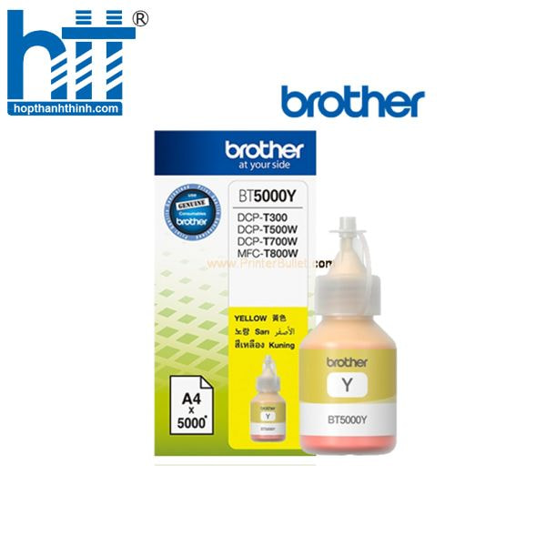 Hợp Thành Thịnh - Mực in Brother BT5000Y màu vàng