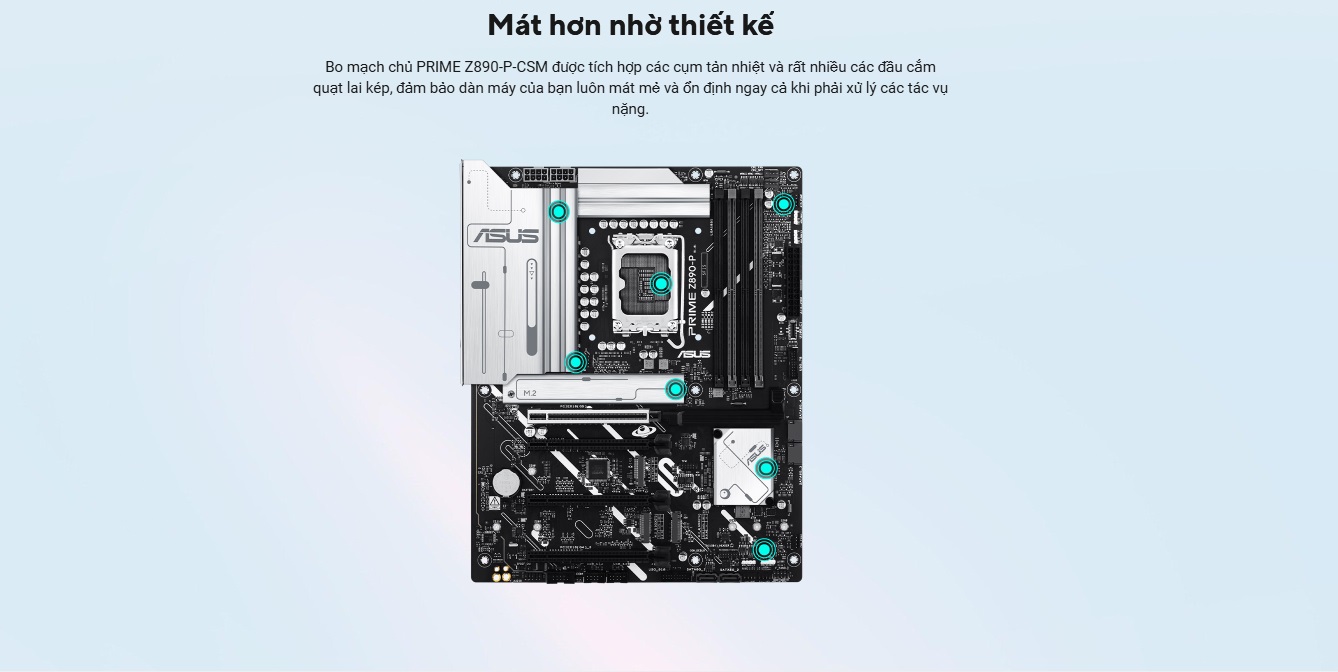 Hợp Thành Thịnh - Mainboard Asus PRIME Z890-P-CSM