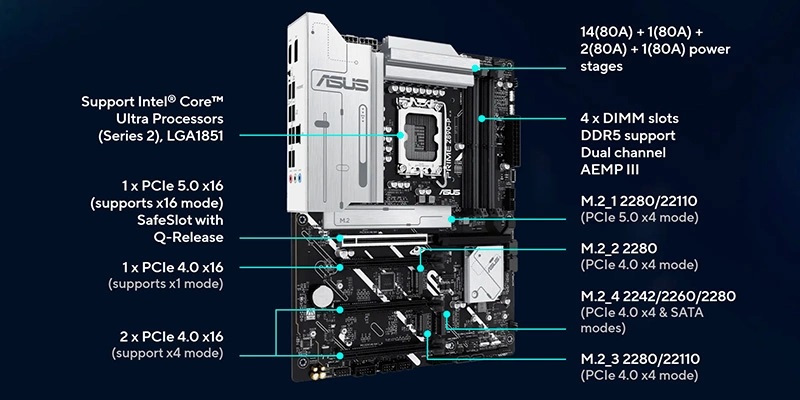 Hợp Thành Thịnh - Mainboard Asus PRIME Z890-P-CSM