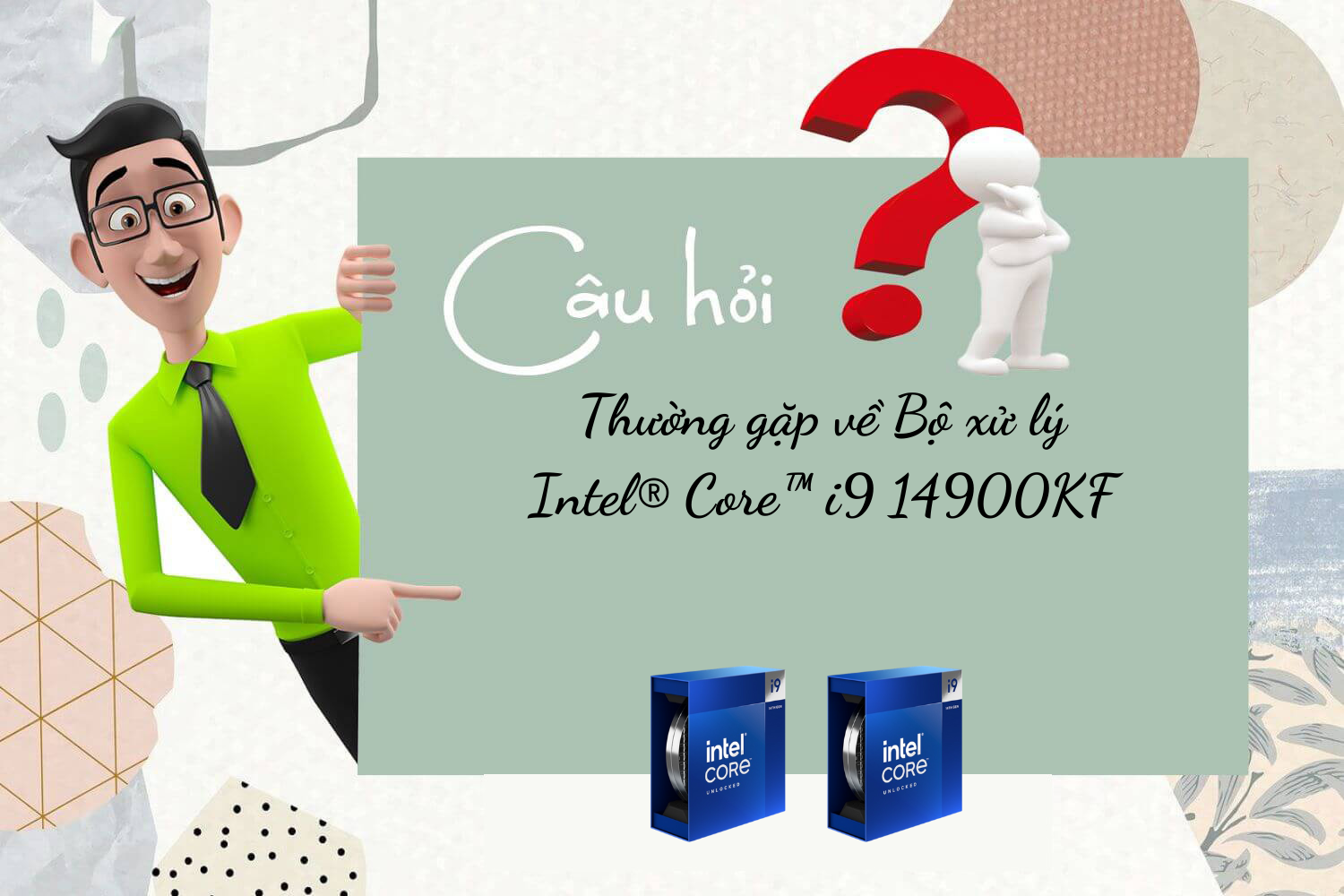 Hợp Thành Thịnh - Bộ vi xử lý Intel Core i9 14900KF / Turbo up to 6.0GHz / 24 Nhân 32 Luồng / 36MB / LGA 1700