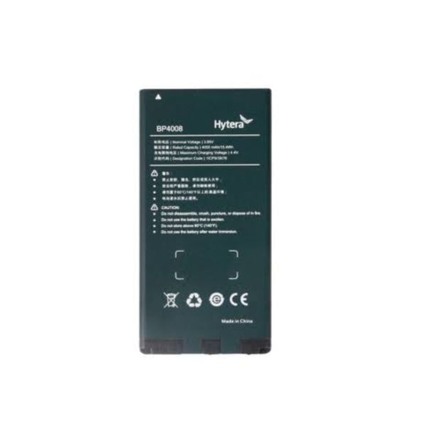 Li-poly Battery (4000mAh) Hytera dành cho HYT-P50 – Dung lượng lớn, thời gian hoạt động bền bỉ, chính hãng Hytera.
