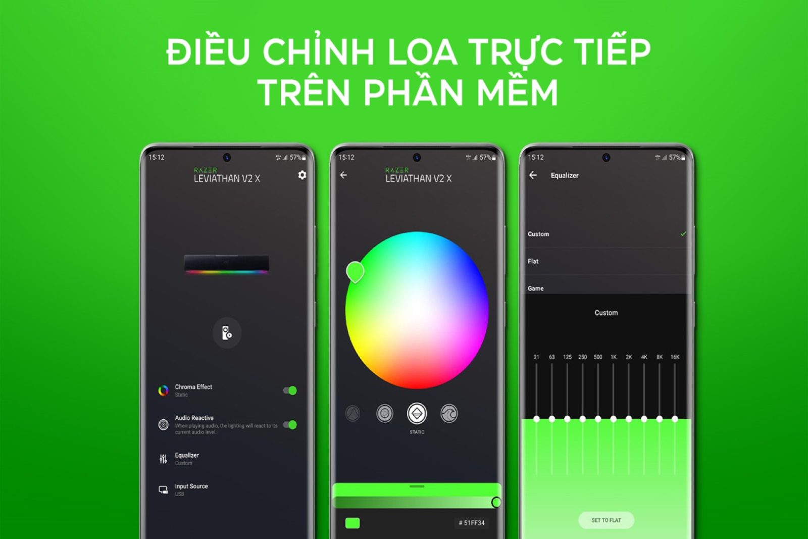 Hợp Thành Thịnh - Loa Razer Leviathan V2 X - Màu đen