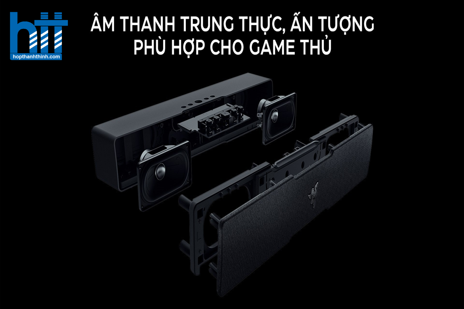 Hợp Thành Thịnh - Loa Razer Leviathan V2 X - Màu đen