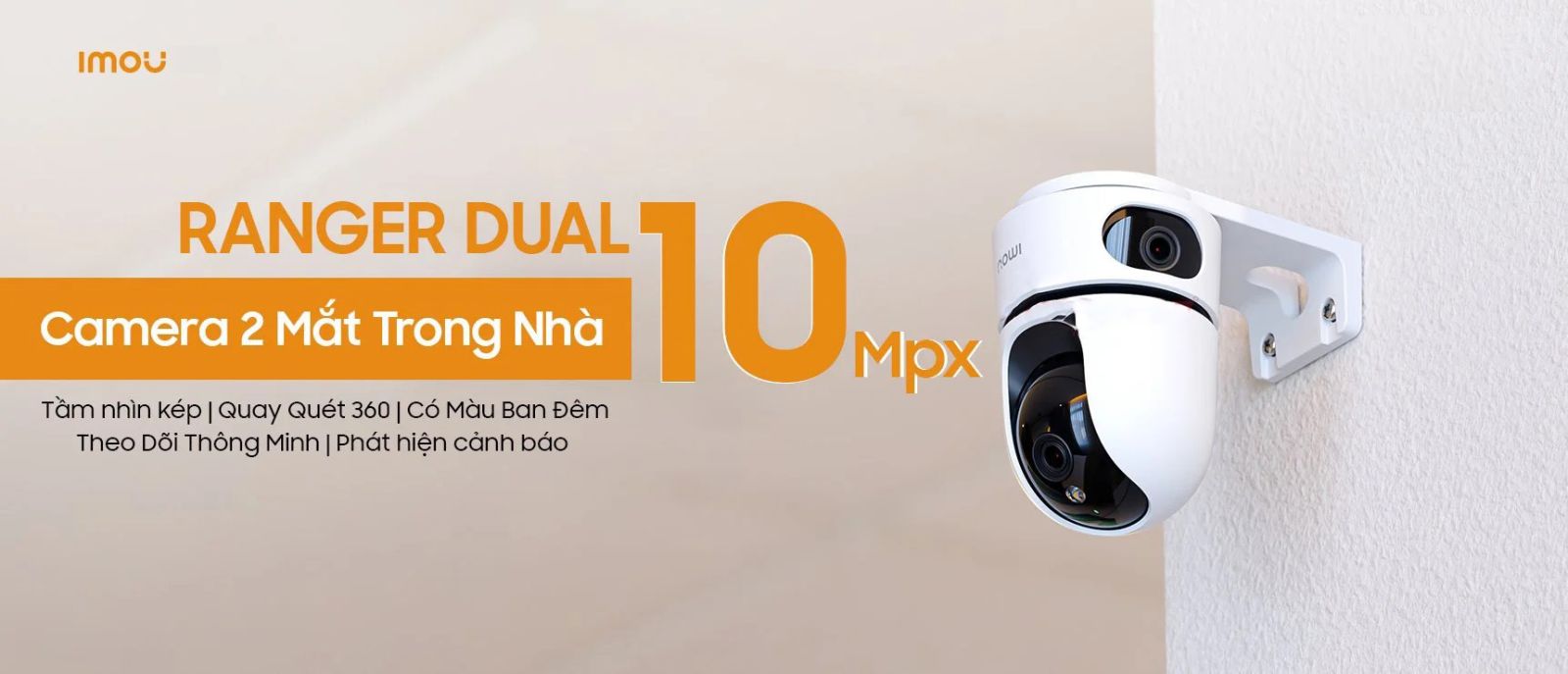 Hợp Thành Thịnh - Camera Wifi iMOU 2 mắt Ranger Dual 10MP IPC-S2XP-10M0WED