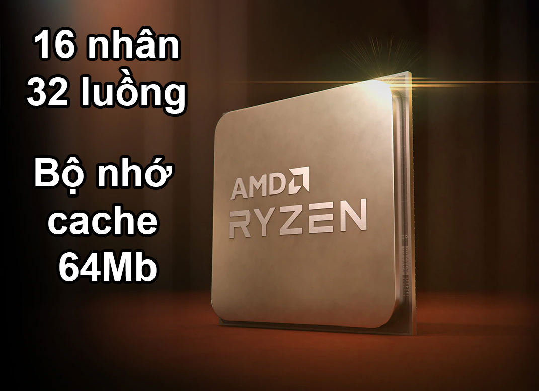 CPU AMD Ryzen 9 5950X | 16 nhân 32 luồng