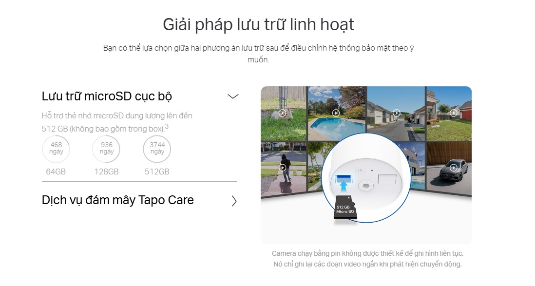 Hợp Thành Thịnh - Camera quan sát Ngoài Trời TP-Link TAPO C410 KIT