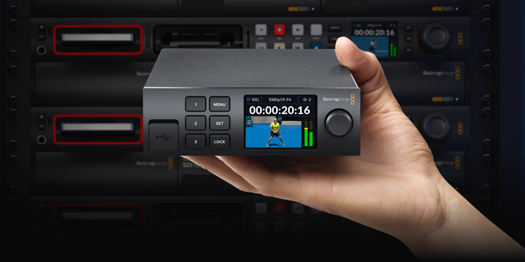 Blackmagic 2110 IP Converter 3x3G