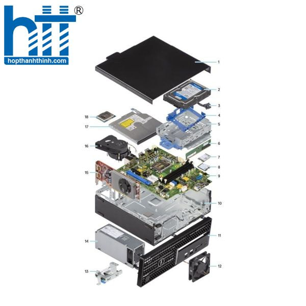 Hợp Thành Thịnh - bộ Dell Optiplex SFF 7020 Plus