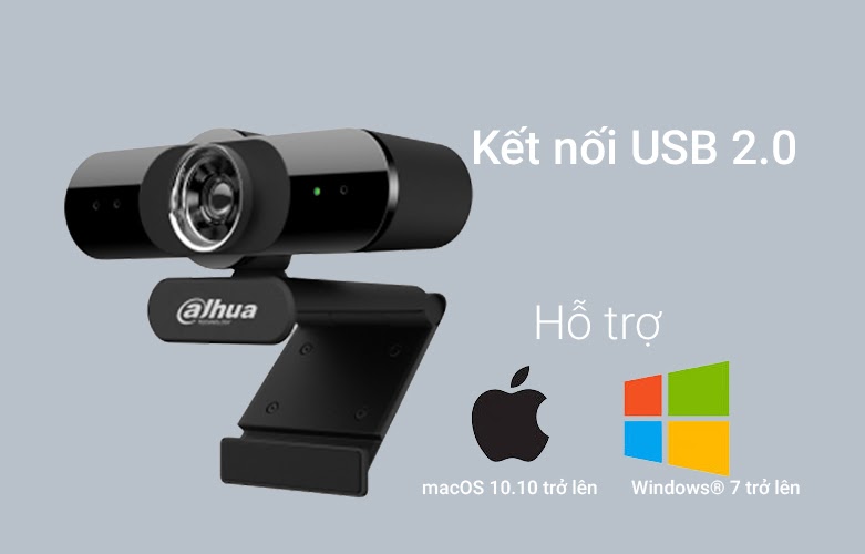 Thiết bị ghi hình/ Webcam Dahua HTI-UC325 | Kết nối USB 2.0
