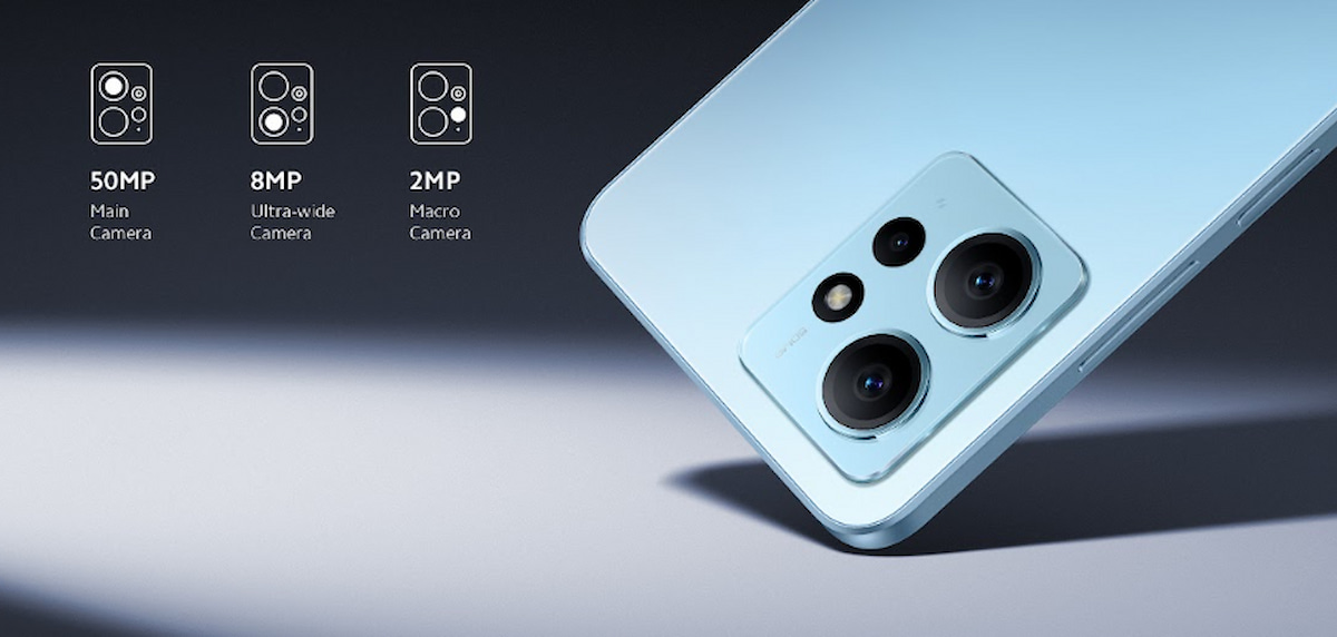 Hệ thống camera sau cực chất lượng trên Redmi Note 12